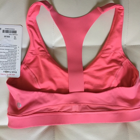 NWT FTON FLASH TONE LULULEMON BREAK FREE BRA - 10 - Picture 2 of 5